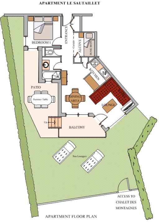 Simply Morzine - Apartment Le Sautaillet Buitenkant foto